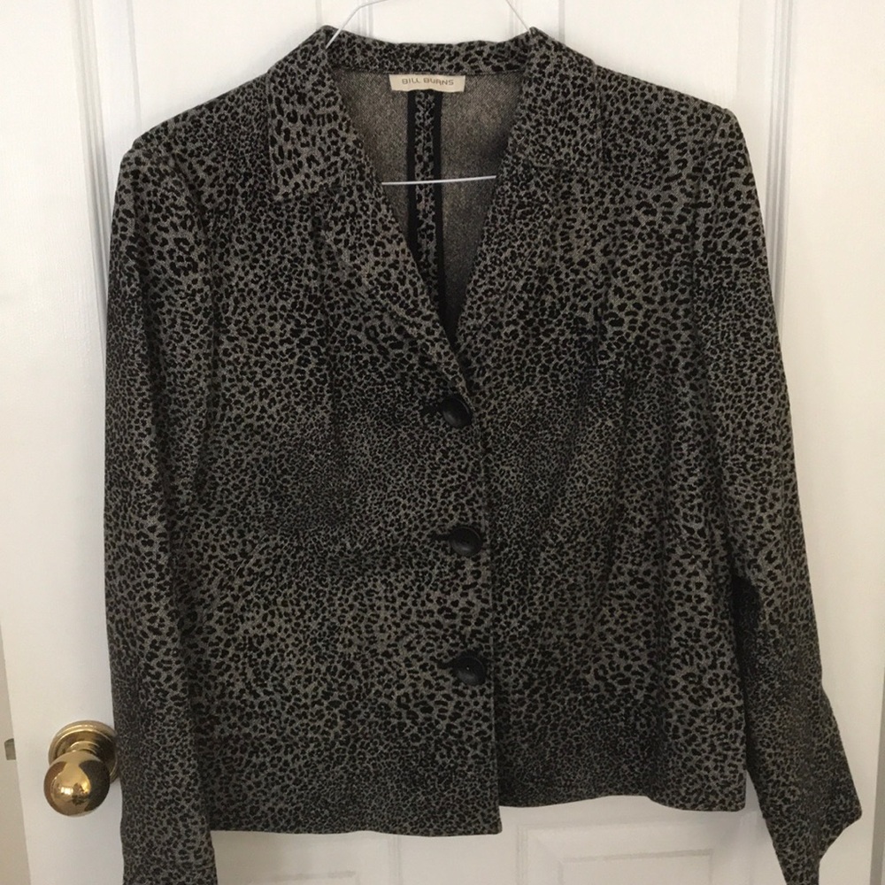 Bill Burns Animal print Jacket